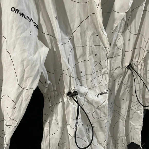 Off White Puzzle Dress White Women’s - Picture 11 of 12